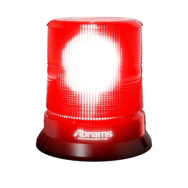 StarEye 7" Dome 12 LED Magnet/Permanent Mount Beacon - Red